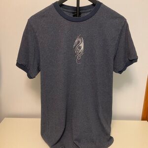 Women’s Blue-Gray Graphic T-Shirt